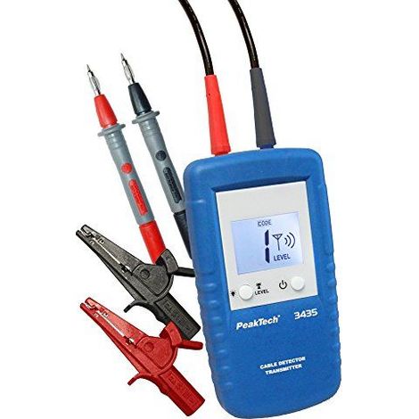 Peak Tech P 3435tr emetteur supplementaire pour 3435 Detecteur de peripherique - Finder - localisateur de cable avec tension et de mesure reglable Canal kennung