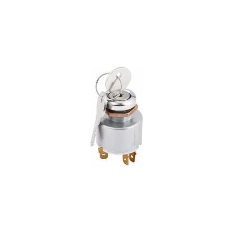 Interruttore di accensione, interruttore di avviamento motore universale 12V, interruttore di controllo accensione a 3 posizioni ON/OFF con chiave (1/5)