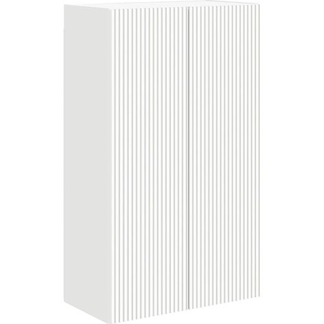 TV Wall Cabinet White 59.5 x 31 x 100 cm Engineered Wood vidaXL (1/5)