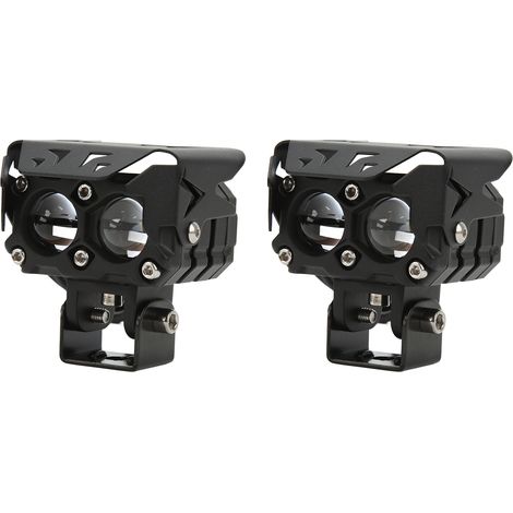 12-20V LED-Motorradscheinwerfer, weißes Spotlicht, Fernlicht, gelbes Nebellicht, 4500 lm, IP67 wasserdicht, für SUVs (1/5)