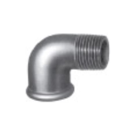 Coude 90° fonte galva MF - Diamètre : 3/8''