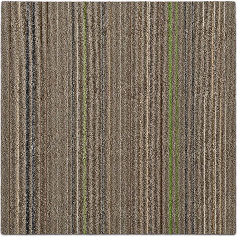 Teppichfliesen Warsaw Beige 26 50 x 50 cm