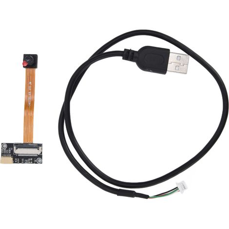 Module Caméra 5MP 1.8mm USB avec Câble, Objectif Fisheye 180° Focus Fixe HBVCAM‑5M2118FF180‑48 V11 (1/5)