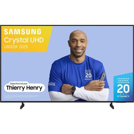 Samsung Crystal UHD 58U8095F TV LED 58 pouces 4K Smart Tizen Wi-Fi Gaming Hub