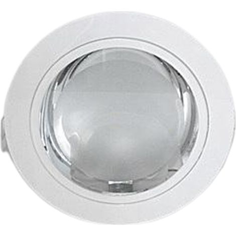 Faro a Incasso Diametro 230mm 2xE27 Bianco, HALL-BI