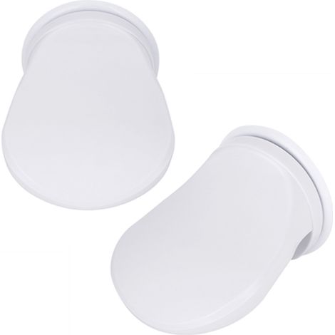 Repose-pieds ventouse en plastique pour douche et rasage, idéal pour la maison et l'hôtel. (1/5)