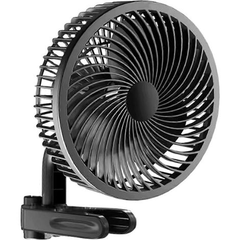 Ansteckbarer Growzeltventilator mit langlebigem EC-Motor, 10 Geschwindigkeitsstufen und Netzstecker (1/5)