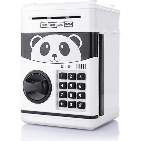 Tirelire pour enfants 2024, tirelire électronique, jouet cadeau pour enfants, tirelire à défilement automatique en papier pour économiser de l'argent (1/5)