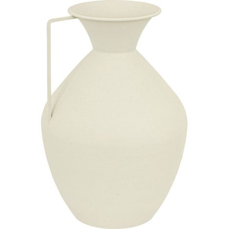 Sylvain vaso in metallo bianco h36cm - Atmosphera créateur d'intérieur