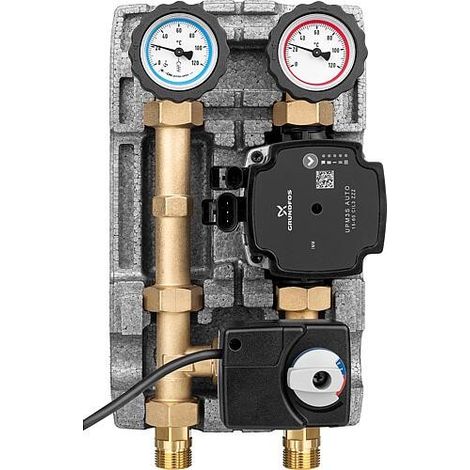 Banyo – Circulateur de chauffage Easyflow DN20 (3/4") – Vanne mélangeuse 3 voies avec moteur – Pompe Grundfos – Température max. 110°C (1/3)
