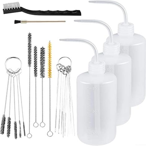 Kit de nettoyage en spray 24 pièces avec 3 flacons et 21 brosses pour un nettoyage sans effort (1/5)