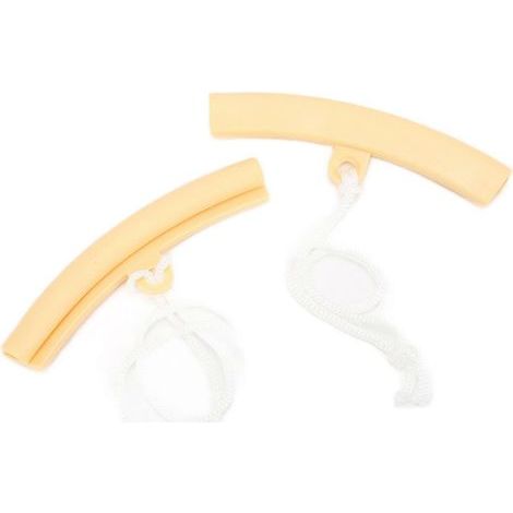 Pièce de protection de jante en plastique souple, marron clair, protection pour changement de pneu, protection de jante pour motos (1/5)
