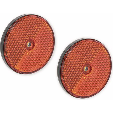 FILMER Reflektor, orange, 2-er Set