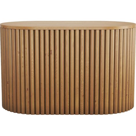 Mobile sotto lavabo sospeso 90 cm in Teak - TOWARI