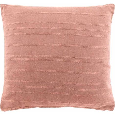 Housse de Coussin "Lilia" 40x40cm Pêche (1/3)