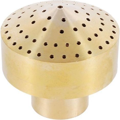 Buse de Fontaine, Laiton Colonne Jardin étang Fontaine buse d'eau arroseur tête de pulvérisation Or 1/4"/1/2"/3/4", 1 PC(3/4'') (1/4)