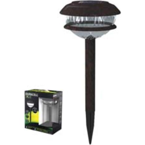 Lampada solare led abs in set da 4 pezzi - ø mm.143x371h. - 5 lumen Duracell lighting