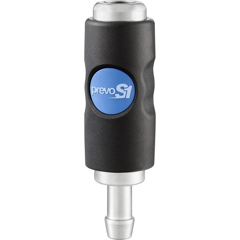 Raccord rapide de sécurité PREVOST, Tuyau cannelé 16mm ISO B11 en Corps Composite ( Prix pour 1 )
