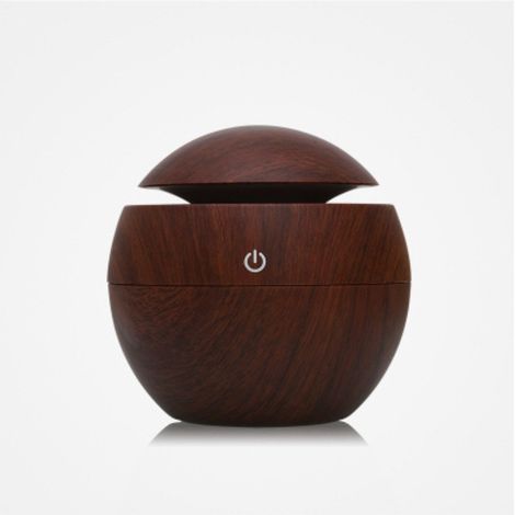 MINKUROW Humidificador Ultrasónico Difusor De Aceite Esencial Purificador De Aire De Niebla Fría 130 Ml Mini Humidificador De Aroma Silencioso Portátil Luz Nocturna Portátil Con 6 Colores Para Sala De (1/5)
