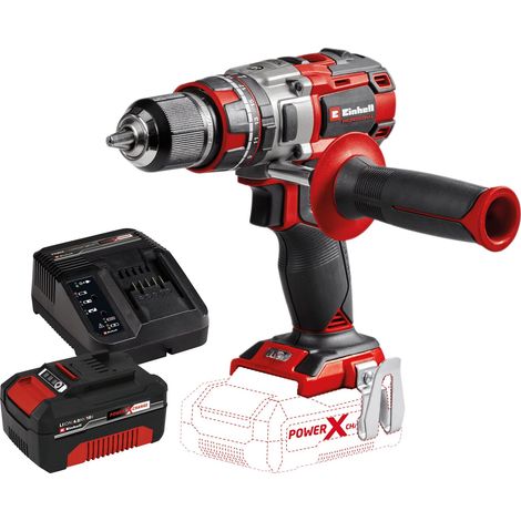 Perceuse-visseuse à percussion sans fil EINHELL PROFESSIONAL TP-CD 18/80 Li-i BL Kit (1x 4,0 Ah) (1/5)