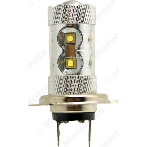 Car LED Fog Light H7-10, CREE R3 White, 10SMD, 50W High Power Front Fog Light, 6500k (1/4)