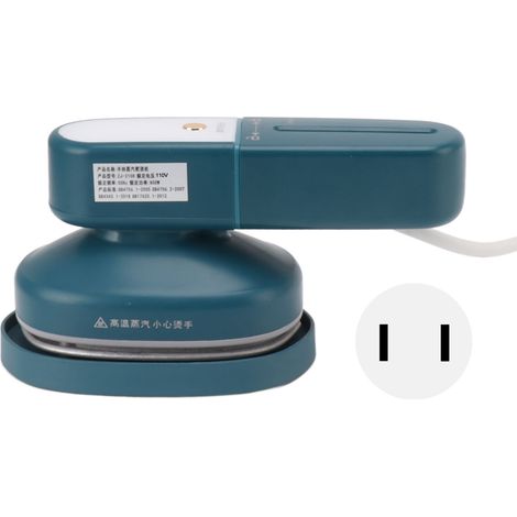 Fer à repasser portable 800W, panneau chauffant en céramique, pour vêtements en déplacement, machine à repasser suspendue, prise US 110V (1/5)