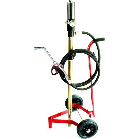 561 Aeropulsometro pneumatico OLIO per fusto 50KG su carrello - BONEZZI ITALY - ARIA
