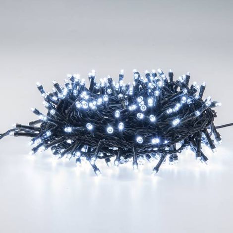 XmasKING Guirlande LED d'extérieur noël - Blanc froid - 12,5 m (1/5)