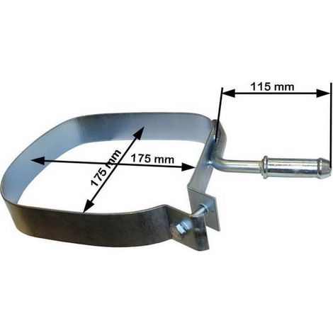 Sangle echappement -1 Piece- Pour Peugeot 307