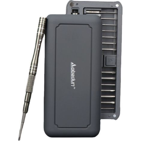 Kit de tournevis de précision 28 en 1 pour iPhone, kit de 30 mini tournevis pour la réparation de téléphones portables, outil en acier pour iPhone S2, autres modèles de téléphones portables, appareils (1/5)