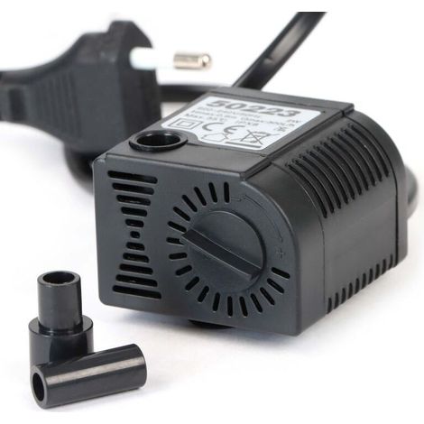 HJ-311 ECO Mini Pompe à eau 300l/h 2W Pompe d’aquarium Économie d'énergie Débit réglable Moteur silencieux Eau douce Eau salée Étang Aquariophilie (1/4)