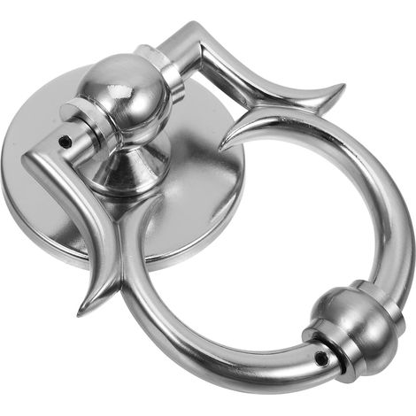Heurtoir de Porte Décoratif en Alliage de Zinc Brossé, Heurtoir de Sécurité pour Porte D'entrée Extérieure, Style Européen Simple, Quincaillerie Robuste pour Maison et Commerce (1/5)