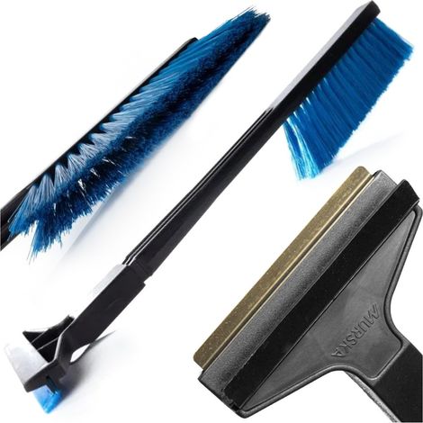 Grattoir à glace, brosse à neige, grattoir à vitres, grande brosse Murska 585 (1/4)