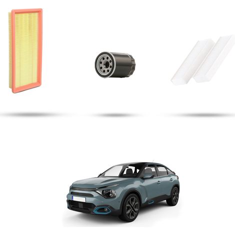 Kit tagliando 3 filtri compatibile con Citroen C4 III 1.2 Puretech 74kw dal 2021 (1/5)