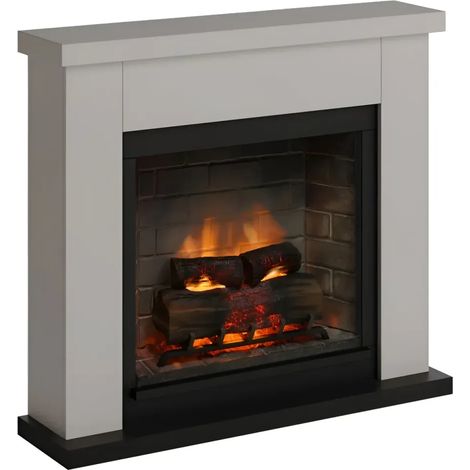 Camino Elettrico Tagu Frode PowerFlame2 Beige 1600W (1/5)