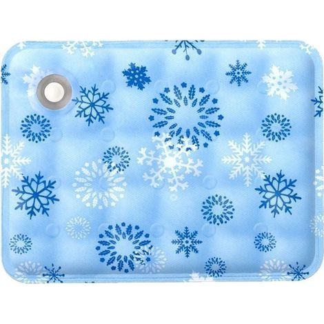 Générique Kühlmatte für Hunde, Eiskissen für Katzen, Gelbett für Haustiere, atmungsaktives, wasserdichtes Material für heiße Tage, leichtes, faltbares Design für Reisen, Autositzsofa (1/5)