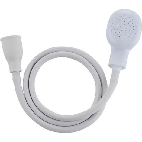 Douchette pour animaux de compagnie, tuyau de douche, robinet unique, support de lavage pour lavabo et baignoire, accessoire pour tête de chien (1/5)