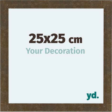 yd. - Cadre photo 25x25 - Or Antique - MDF - Como (1/5)