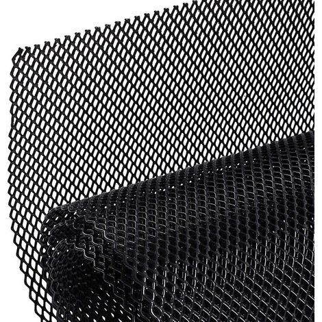 Grilles centrales en nid d'abeille, grilles en tôle, pare-chocs de carrosserie, grille universelle (1/5)