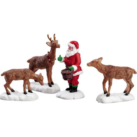 Santa Feeds Reindeer Set of 4 Cod. 52146 (1/2)