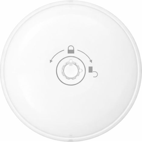 Pack 2 cerraduras de seguridad Meroni UFO3 Smart Duo blancas para furgonetas