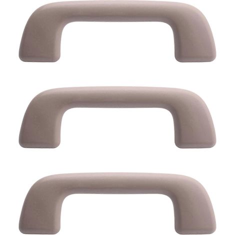 3 manijas de puerta trasera/portón trasero color beige para Toyota Land Cruiser Prado LC120 2003-2009 (1/5)