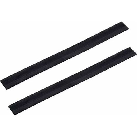 Lames de nettoyage de vitres de rechange pour aspirateur de vitres 2 pièces 280mm raclette caoutchouc accessoire recharge remplacement pour Karcher WV2 WV5 (1/4)