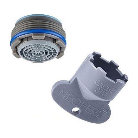 Kit Aeratore per Rubinetto a scomparsa con chiave M 24 x 1 Rompigetto Filtro (1/2)