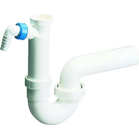 DALLMER Röhren-Siphon 100/1 SLRS, m. Rückflusssperre, 1 1/2" x DN 50, 022226 (1/3)