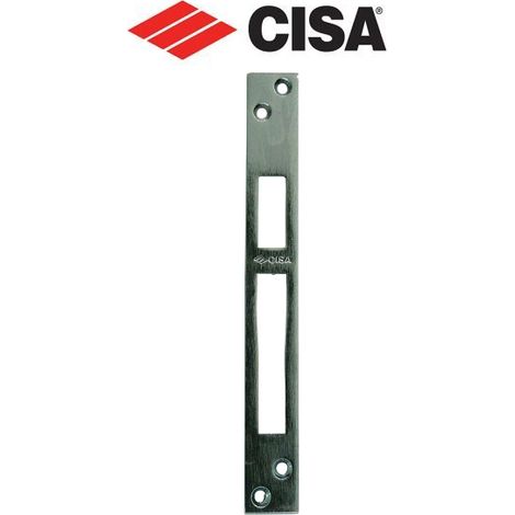 CISA 06232-20 CONTROPIASTRA ACCIAIO ZINCATO PER SERRATURE INFILARE PER MONTANTI (1/3)
