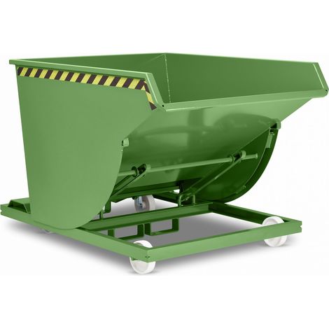 RR Industrietechnik Spänekipper Typ RSK-S-100 1580x1640x1060mm 1000dm³ RAL 6011 Resedagrün