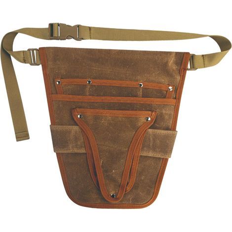 Praktischer Werkzeuggürtel für Gärtner – Kleine, robuste Tasche mit mehreren Fächern für Gärtner und Pflanzer (1/3)