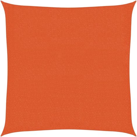 Maison Exclusive - Vela Parasole 160 g/m² Arancione 2,5x2,5 m in HDPE (1/5)