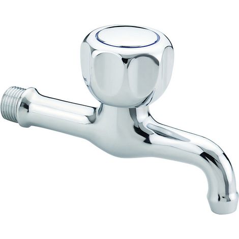 Grifo cromado mural prolongado con mando a distancia - Idral (1/2)